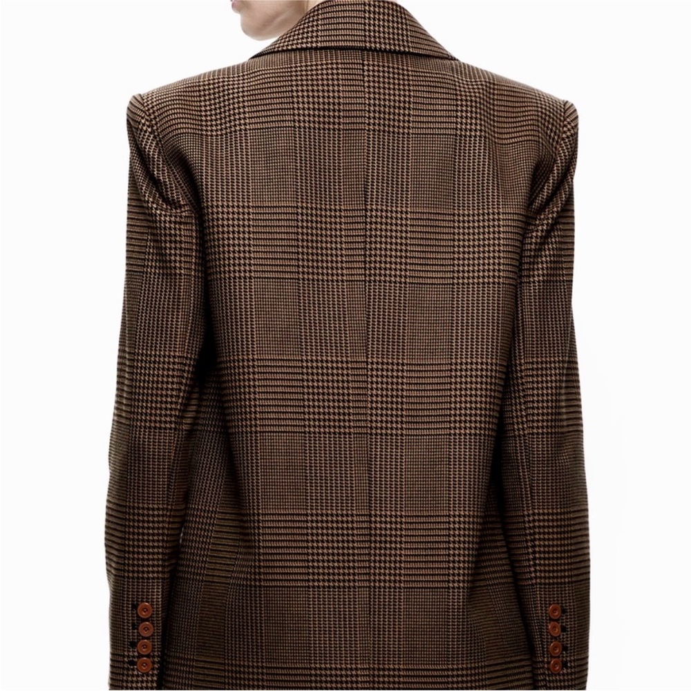 Alice + Olivia Colley Strong Shoulder Blazer - Picture 8 of 12